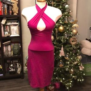 American apparel halter dress